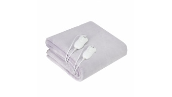 Adler | Electirc heating under-blanket | AD 7426 | Number of heating levels 4 | Number of persons 2 | Washable | Remote control | Coral fleece | 2 x 60 W | Grey