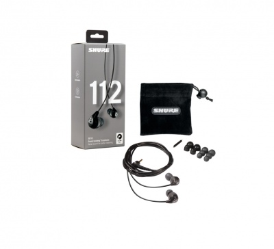 Shure SE112 Earphone, Grey | Shure
