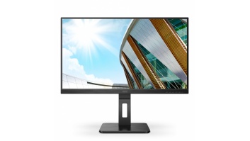 AOC | Monitor | U27P2 | 27 " | IPS | UHD | 16:9 | 60 Hz | 4 ms | 3840 x 2160 | 350 cd/m² | Headphone out (3.5mm) | Black | Warranty 36 month(s)