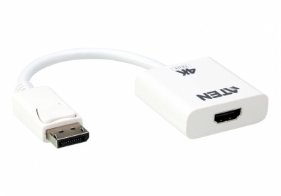 Aten | True 4K DisplayPort to HDMI 2.0 Active Adapter | VC986B | White
