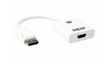 Aten | True 4K DisplayPort to HDMI 2.0 Active Adapter | VC986B | White