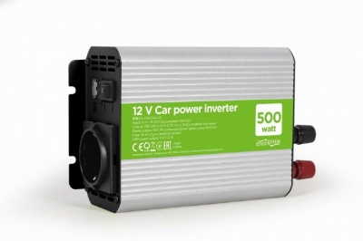 EnerGenie | 12 V Car power inverter, 500 W | EG-PWC500-01