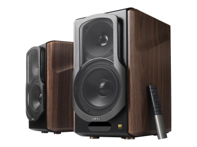 Edifier S2000MKIII Bookshelf Speaker, Brown | Edifier