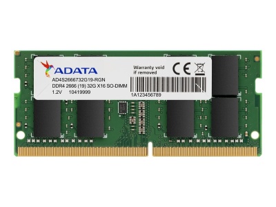 ADATA | Premier DDR4 RAM | 8 GB | SO-DIMM | 2666 MHz | Notebook | Registered No | ECC No