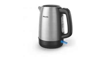 Philips | Daily Collection Kettle | HD9350/90 | Electric | 2200 W | 1.7 L | Stainless steel | 360° rotational base | Stainless steel