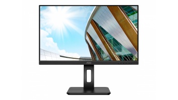 AOC | Q24P2Q | 23.8 " | IPS | QHD | 16:9 | 75 Hz | 4 ms | 2560 x 1440 | 250 cd/m² | Headphone out (3.5mm) | HDMI ports quantity 1 | Black | Warranty 36 month(s)