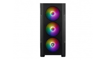 MSI | MAG FORGE M100R | Side window | Black | Micro ATX Tower | Power supply included No | ATX