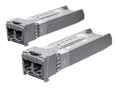 Ubiquiti | Optical Module Multi-Mode 2-PACK | UACC-OM-MM-10G-D-2 | Multi-Mode Fiber | 2 x LC SFP+ Connectors | Wavelength 850 nm | Maximum transfer distance 300 m