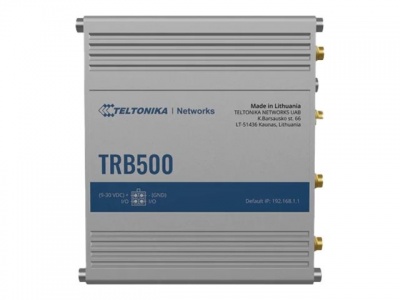 Industrial 5G Gateway | TRB500 | No Wi-Fi | 10/100/1000 Mbps Mbit/s | Ethernet LAN (RJ-45) ports 1 | Mesh Support No | MU-MiMO Yes | Antenna type SMA for Mobile