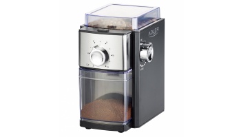 Adler | Coffee Grinder | AD 4448 | 300 W | Coffee beans capacity 250 g | Number of cups 12 per container pc(s) | Black