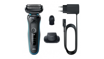 Braun | Shaver | 51-M1200s | Operating time (max) 50 min | Wet & Dry | Black/Mint
