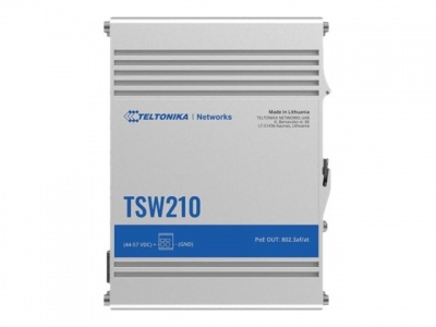 Teltonika | Switch | TSW210 | Unmanaged | Wall mountable | Gigabit Ethernet (copper) ports quantity 8 | SFP ports quantity 2 | 24 month(s)