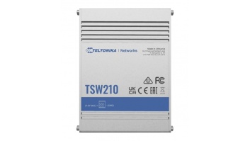 Teltonika | Switch | TSW210 | Unmanaged | Wall mountable | Gigabit Ethernet (copper) ports quantity 8 | SFP ports quantity 2 | 24 month(s)