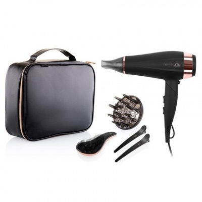 ETA | Hair Care Gift Set | ETA732090020 Fenité | Ionic function | Foldable handle | 2200 W | Black Edition