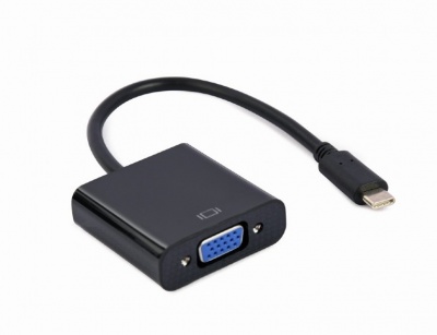 Cablexpert | USB Type-C to VGA adapter cable | A-CM-VGAF-01 | Black | USB Type-C | VGA | 0.15 m