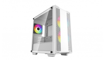 Deepcool | ARGB Micro-ATX CASE | CC360 | White | Mini-ITX / Micro-ATX | Power supply included No | ATX PS2 (maximum length: 160mm)