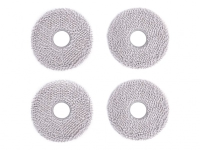 Ecovacs | Washable Improved Mopping Pads for OZMO Turbo Mopping Systems of X1 OMNI/X1 TURBO/T10 TURBO/ T20 OMNI/X2 OMNI | D-WP04-0012 | 4 pc(s)