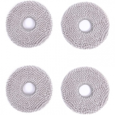 Ecovacs | Washable Improved Mopping Pads for OZMO Turbo Mopping Systems of X1 OMNI/X1 TURBO/T10 TURBO/ T20 OMNI/X2 OMNI | D-WP04-0012 | 4 pc(s)
