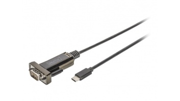 DIGITUS USB Type-C to Serial Adapter | Digitus | DIGITUS DA-70166 - serial adapter - USB-C - RS-232 | DA-70166