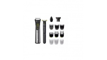 Philips | All-in-One Trimmer | MG9552/15 | Cordless | Wet & Dry | Number of length steps 27 | Silver/Black/Green