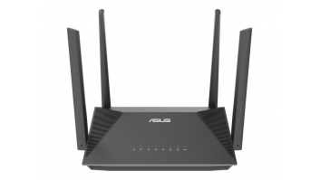 AX1800 AiMesh Wireless Router | RT-AX52 | 802.11ax | 10/100/1000 Mbit/s | Ethernet LAN (RJ-45) ports 3 | Mesh Support Yes | MU-MiMO No | No mobile broadband | Antenna type External
