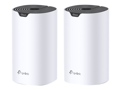 AC1900 Whole Home Mesh Wi-Fi System | Deco S7 (2-pack) | 802.11ac | 10/100/1000 Mbit/s | Ethernet LAN (RJ-45) ports 1 | Mesh Support Yes | MU-MiMO Yes | No mobile broadband | Antenna type Internal