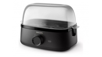 Philips | Egg Cooker | HD9137/90 | Deep black | 400 W