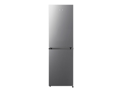 Gorenje Refrigerator | NRK418ECS4 | Energy efficiency class E | Free standing | Combi | Height 182.4 cm | No Frost system | Fridge net capacity 171 L | Freezer net capacity 85 L | 37 dB | Grey