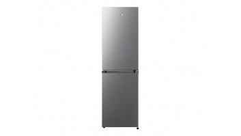 Gorenje Refrigerator | NRK418ECS4 | Energy efficiency class E | Free standing | Combi | Height 182.4 cm | No Frost system | Fridge net capacity 171 L | Freezer net capacity 85 L | 37 dB | Grey