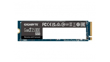Gigabyte SSD | G325E500G | 500 GB | Solid-state drive interface PCIe 3.0x4, NVMe1.3 | Read speed 2300 MB/s | Write speed 1500 MB/s