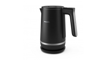 Philips | Double-walled Kettle | HD9396/90 7000 series | Electric | 2200 W | 1.7 L | Metal | 360° rotational base | Black