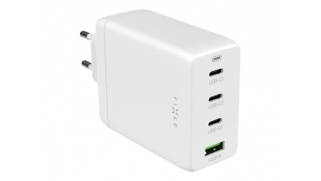Fixed GaN 3xUSB-C/USB Travel Charger 100W | FIXCG100-3CU-WH