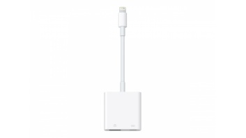 Apple Lightning to USB 3 Camera Adapter | White