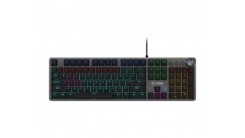 MSI FORGE GK310 | Gaming keyboard | Wired | US | Red Switches