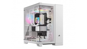 Corsair Dual Chamber PC Case | iCUE LINK 6500X RGB | White | Mid Tower | Power supply included No | ATX