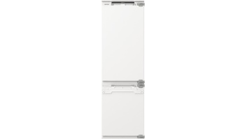 Gorenje Refrigerator | NRKI517E42 | Energy efficiency class E | Built-in | Combi | Height 177.2 cm | No Frost system | Fridge net capacity 176 L | Freezer net capacity 76 L | Display | 35 dB | White