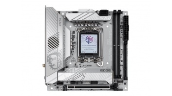MSI MPG Z890I EDGE TI WIFI | Processor family Intel | Processor socket LGA1851 | Supported hard disk drive interfaces SATA, M.2 | Number of SATA connectors 2