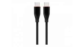 Cablexpert | Premium Silicon Type-C Power Delivery (PD) Charging and Data Cable, 1.5 m | CC-USB2S-CMCM-1.5M-BK