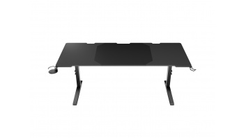 Genesis | Modular Gaming Desk | Holm 180 RGB | Anthracite Black