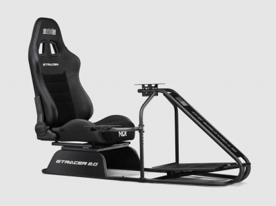 Next Level Racing | Racing Simulator Cockpit | GTRacer 2.0 | Black