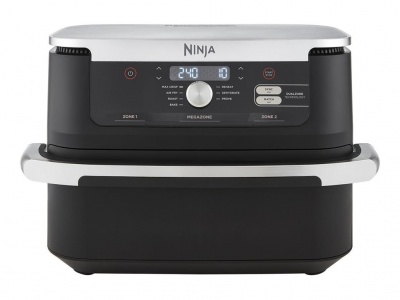 NINJA | Double Air Fryer | AF500EU Foodi FlexDrawer | Power 2470 W | Capacity 10.4 L | Black