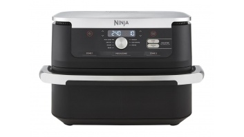 NINJA | Double Air Fryer | AF500EU Foodi FlexDrawer | Power 2470 W | Capacity 10.4 L | Black