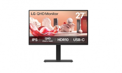 LG 27BA75QB-B | 27 " | IPS | 16:9 | 100 Hz | 5 ms | 2560 x 1440 pixels | 280 cd/m² | HDMI ports quantity 1 | Black