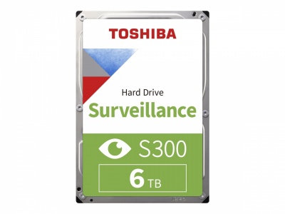 Toshiba S300 Surveillance Hard Drive 3,5" 6TB BULK/OEM | Toshiba