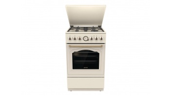 Gorenje Cooker | GKS5B70CLI | Hob type Gas | Oven type Electric | Sandy | Width 50 cm | Depth 59.4 cm | 70 L