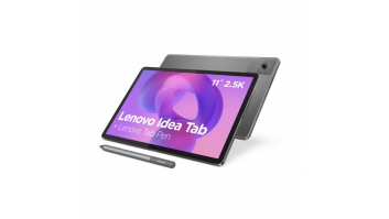 Lenovo Idea Tab 11 2.5K Mediatek Dimensity 6300/8GB/128GB/Android 15/Grey/2Y Warranty | Lenovo Tab (without power adapter) | Idea Tab | 11 " | IPS | 2560x1600 pixels | MediaTek | Dimensity 6300 | 8 GB | Soldered LPDDR4x | 128 GB | Wi-Fi | Front camera | 5
