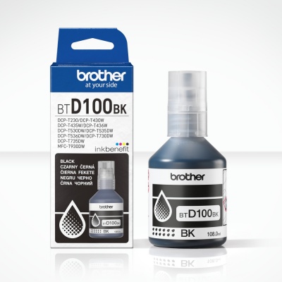 Brother BTD100BK | Ink Bottle | Black