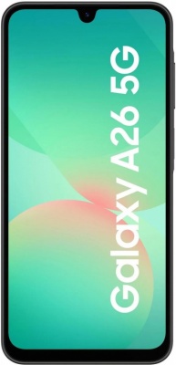 Samsung Galaxy A26 (A266) (Black) Dual SIM 6.7“ Super AMOLED 1080x2340/2.4GHz&2.4GHz/128GB/6GB RAM/Android 15/WiFi,BT,5G | Samsung
