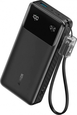 Anker Soundcore Power Bank, B2B - Europe (excluded UK plug), 30 W | A1384G11 | 20000 mAh | Black