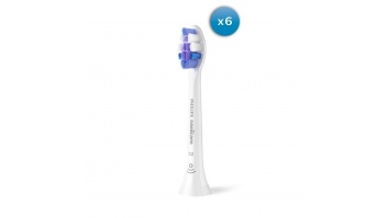 Philips | Replacement brush heads | HX6056/87 Sonicare Sensitive | Heads | For adults | Number of brush heads included 6 | White